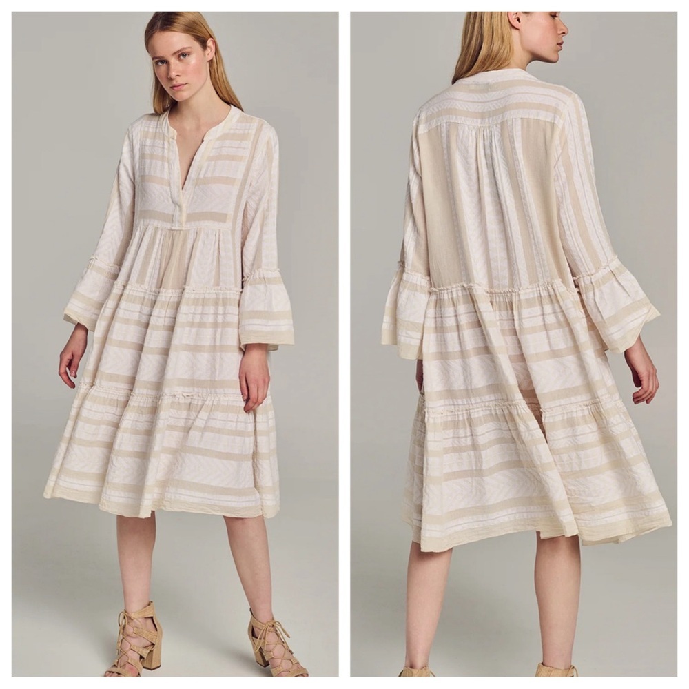 Devotion Twins ELLA MIDI - ECRU/OFF-WHITE